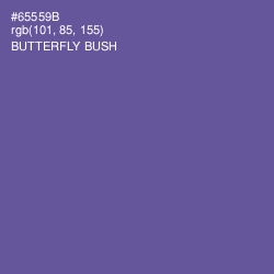 #65559B - Butterfly Bush Color Image