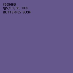 #65568B - Butterfly Bush Color Image