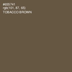 #655741 - Tobacco Brown Color Image