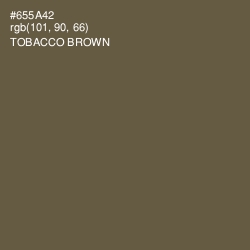 #655A42 - Tobacco Brown Color Image