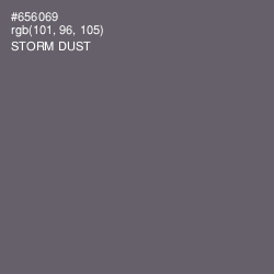 #656069 - Storm Dust Color Image