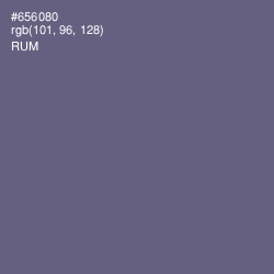 #656080 - Rum Color Image