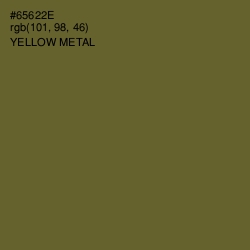 #65622E - Yellow Metal Color Image