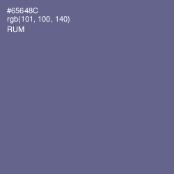 #65648C - Rum Color Image