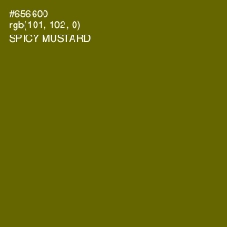 #656600 - Spicy Mustard Color Image