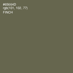 #65664D - Finch Color Image