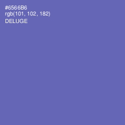 #6566B6 - Deluge Color Image