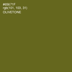 #65671F - Olivetone Color Image