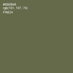 #656B4A - Finch Color Image