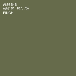 #656B4B - Finch Color Image