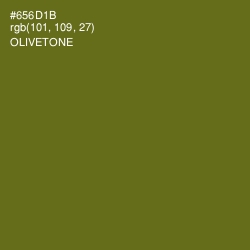 #656D1B - Olivetone Color Image