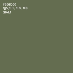 #656D50 - Siam Color Image