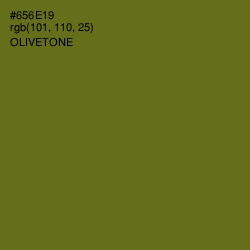 #656E19 - Olivetone Color Image