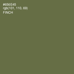 #656E45 - Finch Color Image