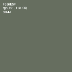 #656E5F - Siam Color Image