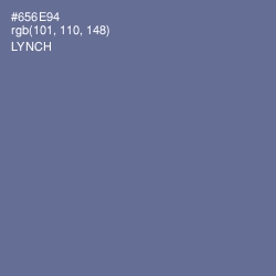 #656E94 - Lynch Color Image