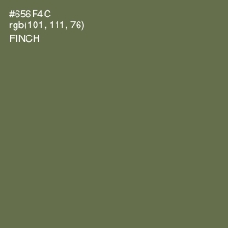 #656F4C - Finch Color Image