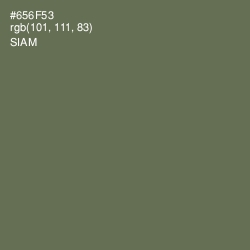 #656F53 - Siam Color Image