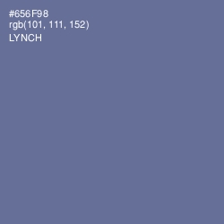 #656F98 - Lynch Color Image