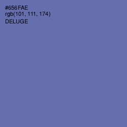 #656FAE - Deluge Color Image