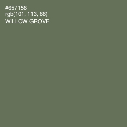 #657158 - Willow Grove Color Image