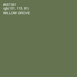 #657351 - Willow Grove Color Image