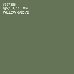 #657356 - Willow Grove Color Image