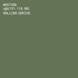 #657456 - Willow Grove Color Image