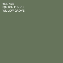 #65745B - Willow Grove Color Image