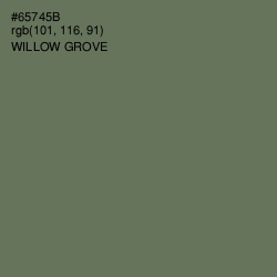 #65745B - Willow Grove Color Image