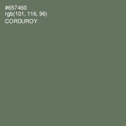 #657460 - Corduroy Color Image