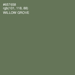 #657658 - Willow Grove Color Image