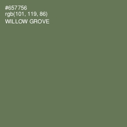 #657756 - Willow Grove Color Image