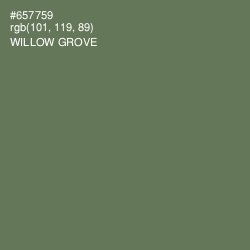 #657759 - Willow Grove Color Image