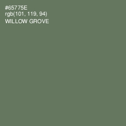 #65775E - Willow Grove Color Image
