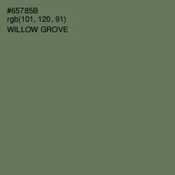 #65785B - Willow Grove Color Image