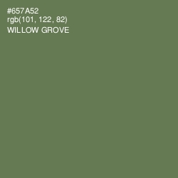 #657A52 - Willow Grove Color Image