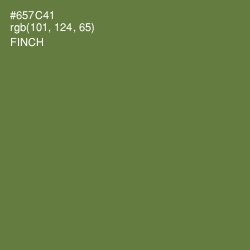 #657C41 - Finch Color Image