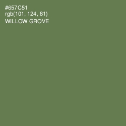 #657C51 - Willow Grove Color Image