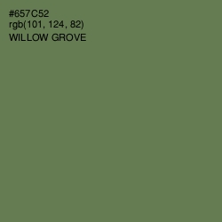 #657C52 - Willow Grove Color Image