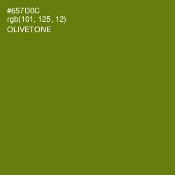 #657D0C - Olivetone Color Image