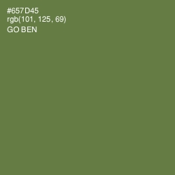 #657D45 - Go Ben Color Image