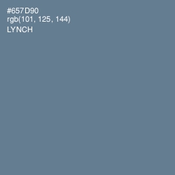 #657D90 - Lynch Color Image