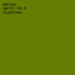 #657E02 - Olivetone Color Image