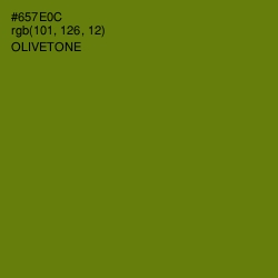 #657E0C - Olivetone Color Image