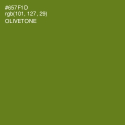 #657F1D - Olivetone Color Image
