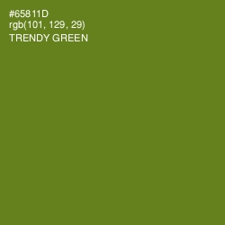 #65811D - Trendy Green Color Image
