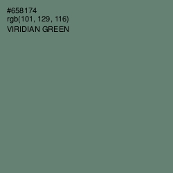 #658174 - Viridian Green Color Image