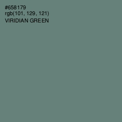 #658179 - Viridian Green Color Image