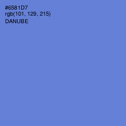 #6581D7 - Danube Color Image